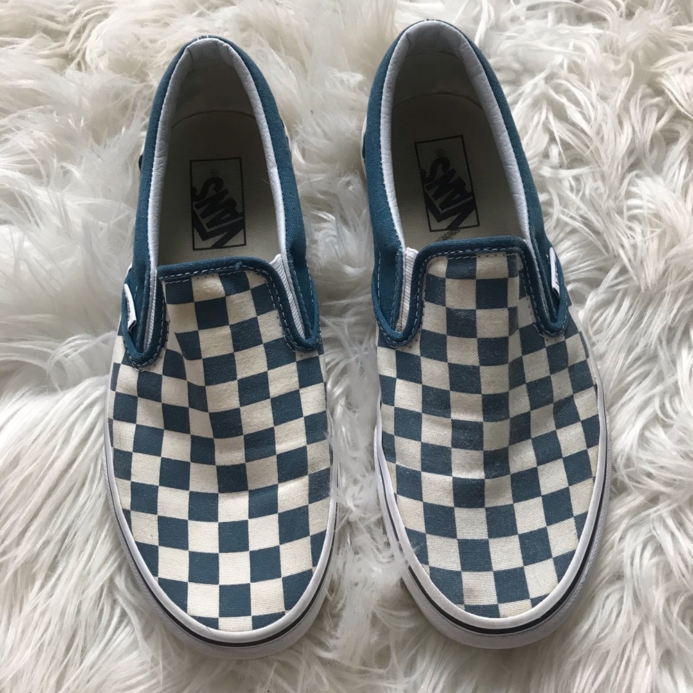 Checkered Slip-On Vans